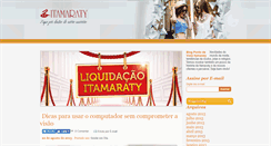 Desktop Screenshot of blog.opticasitamaraty.com.br